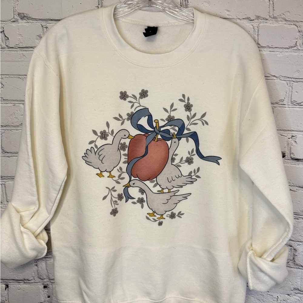 Cottagecore Country Goose "Marmalade" Sweatshirt  GILDAN Small